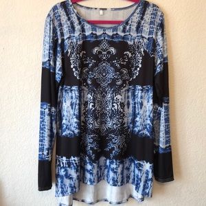 💙Tie Dye Print Tunic💙